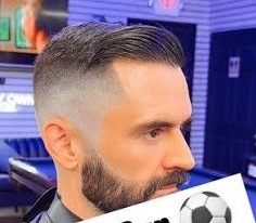 Mid-high skin fade